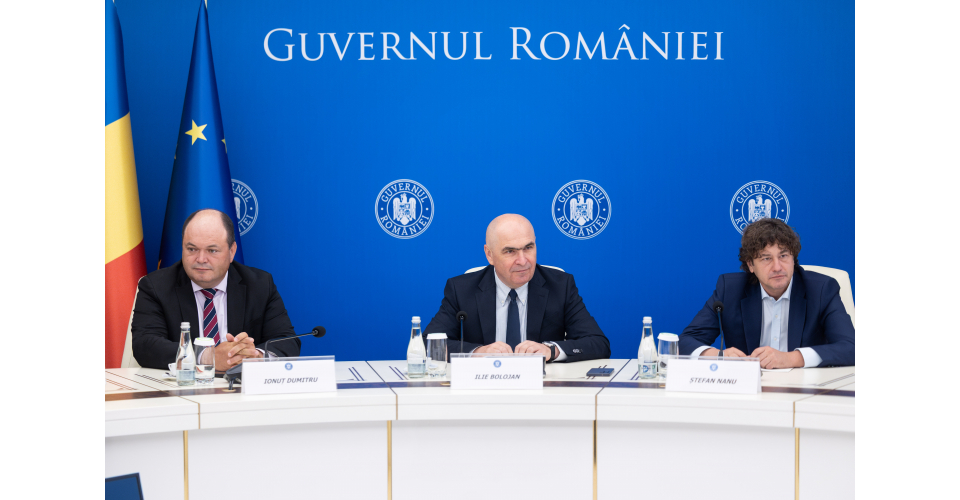 Investitori străini și reprezentanți ai J.P. Morgan s-au întâlnit cu Ilie Bolojan la Guvern