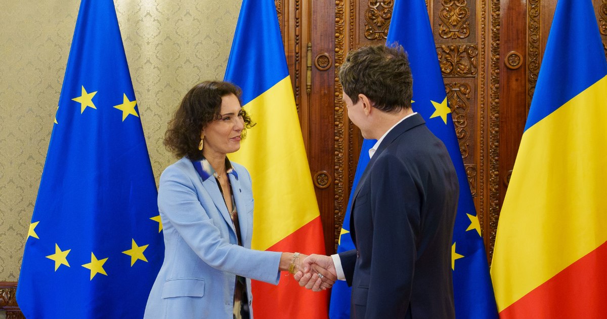 Nicușor Dan a discutat cu comisarul european Hadja Lahbib despre evacuările medicale din Fâșia Gaza