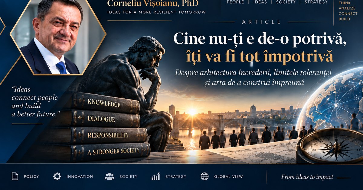 Incompatibilitatea valorică: de ce partenerii care nu sunt de-o potrivă devin o frână pentru societate