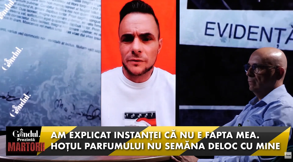 Eroarea de la Rahova: Bogdan Dinu susține că autorul furtului era vizibil diferit de el