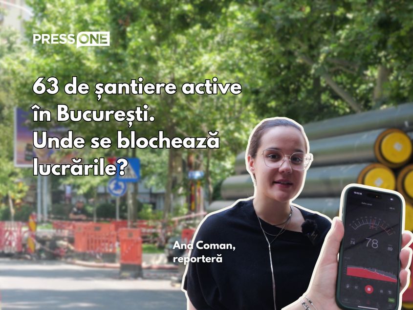 Bucureștiul este un șantier continuu: 63 de lucrări active în capitală, conform Primăriei