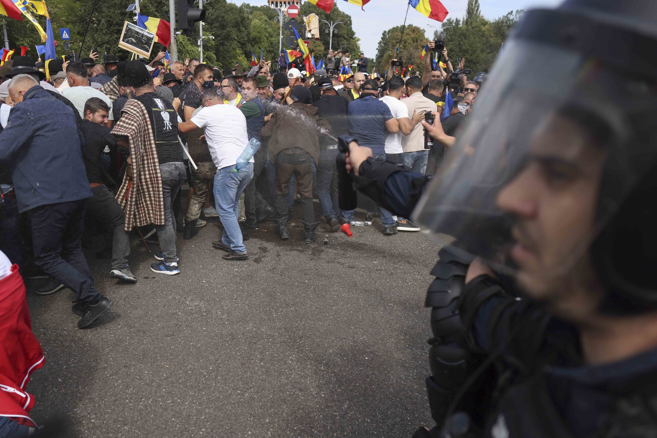 Piața Victoriei sub lupă: Cine decide intervenția forțelor de ordine în caz de violență