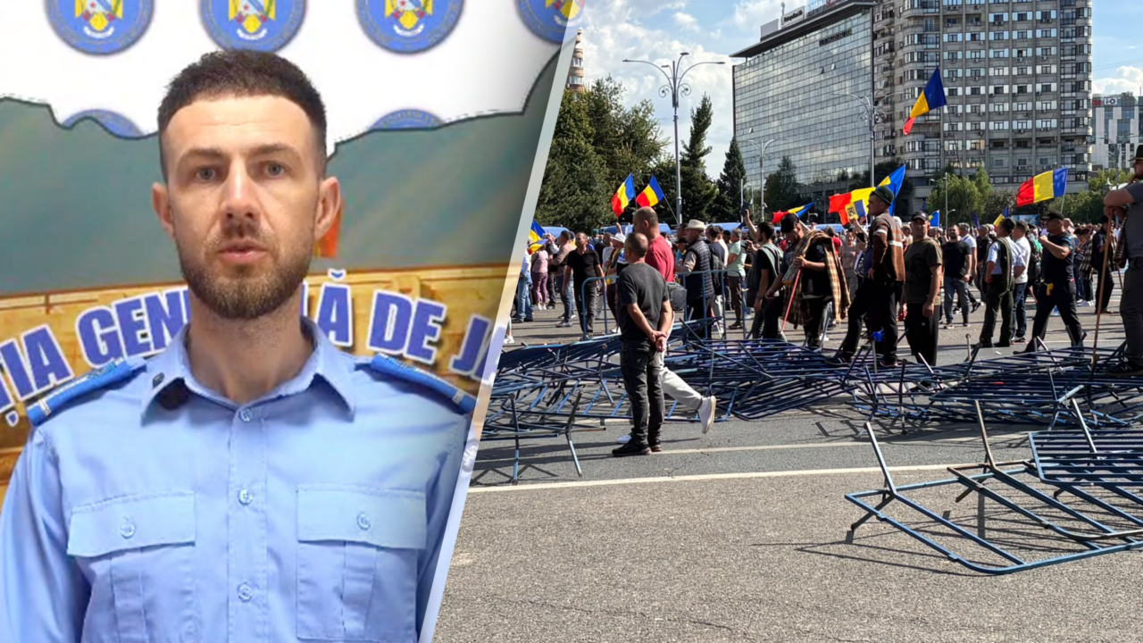 Jandarmii investighează violențele de la protestul din Piața Victoriei: dosare penale și rețineri