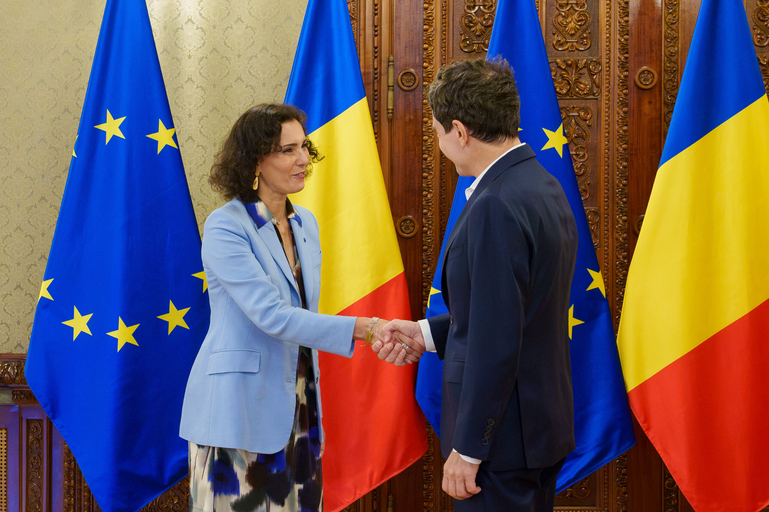 Comisarul european Hadja Lahbib în vizită oficială în România pentru gestionarea crizelor